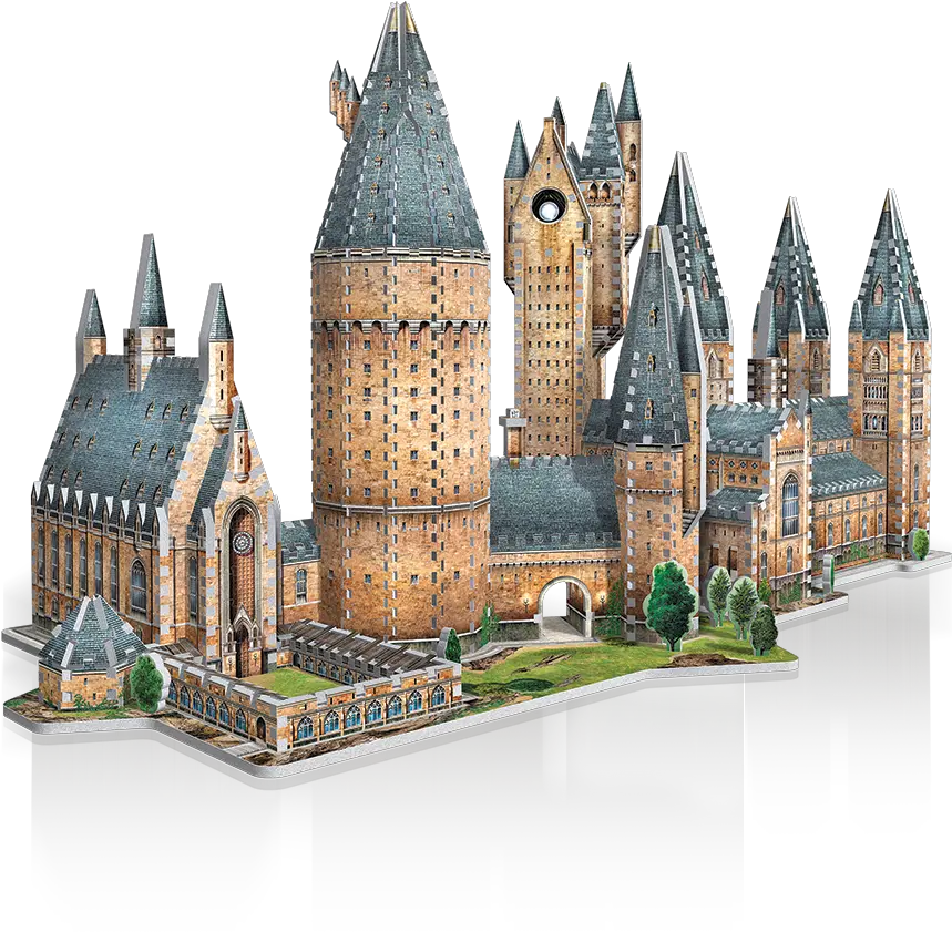 Hogwarts 3d Hogwarts Puzzle Png Hogwarts Castle Png