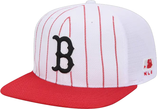 Uniform Stripe Trucker Flat Visor Snapback Boston Red Sox For Baseball Png Boston Red Sox Png