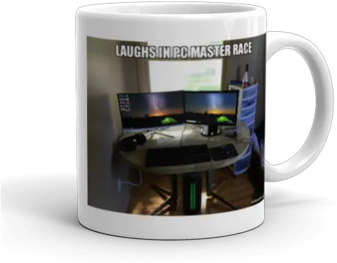 Laughs In Pc Master Race Make A Meme Mug Png Pc Master Race Png