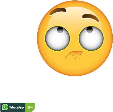 Download Hd Rolling Eyes Emoji Png Smiley Transparent Png Smiley Eyes Emoji Transparent