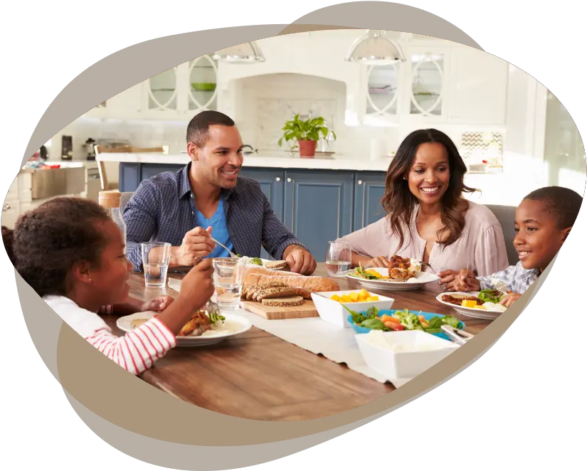 People Eating Family Eating Png Download Original Size Pleasant Mealtime People Eating Png