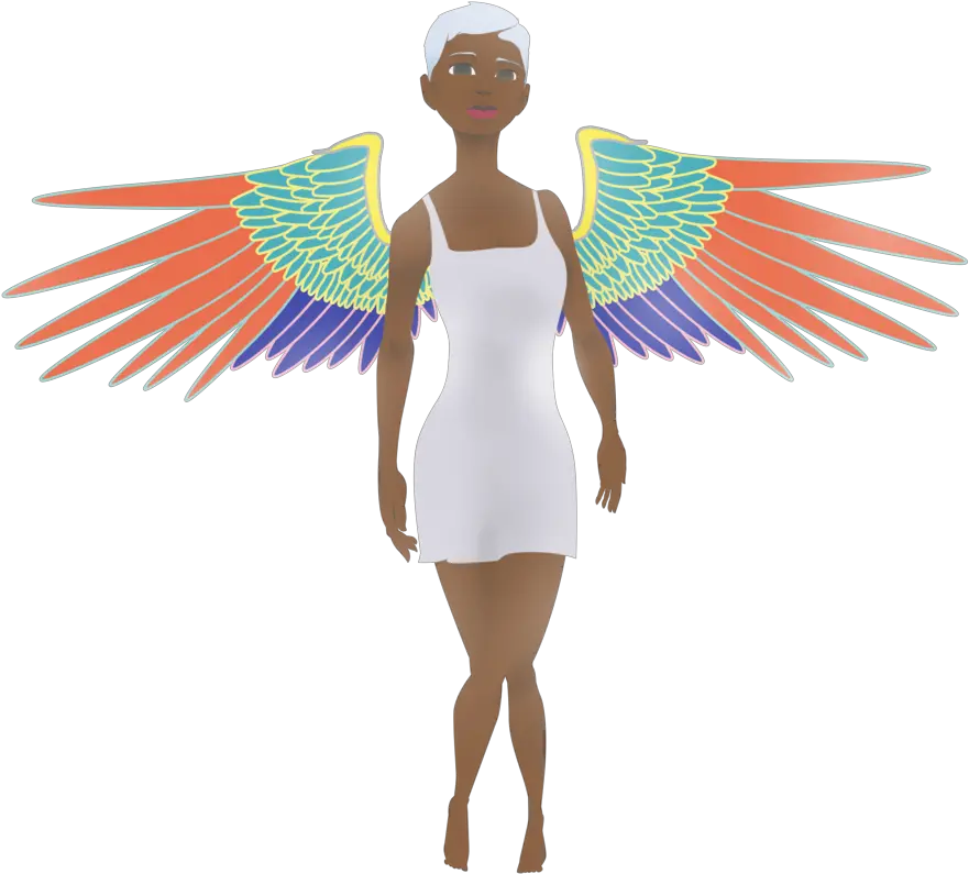 Inspiration U2014 Canvas Illustration Png Angel Png