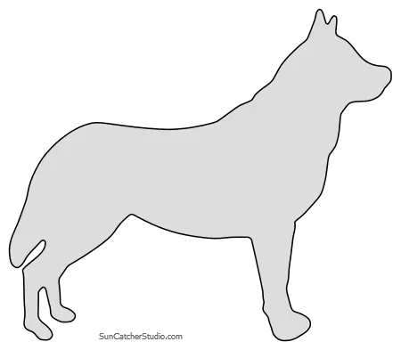 Dog Patterns Stencils And Silhouettes Mackenzie River Husky Png Husky Png