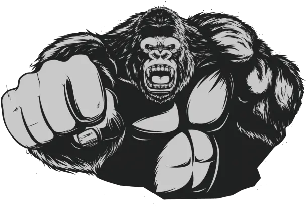 Kong Png Logo Gorilla Vector Png Kong Png