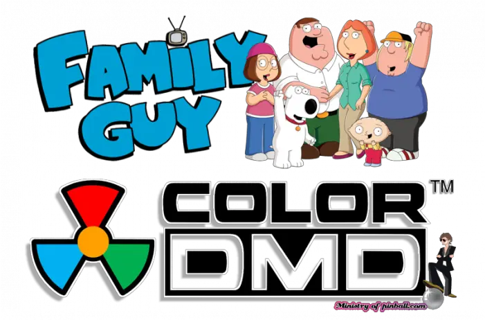 Family Guy Colordmd Ministry Of Pinball Family Guy Png Family Guy Logo Png