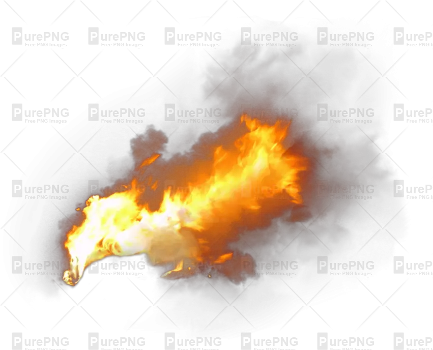 Fire With Smoke Png Transparent Hd Png Image Download Big Smoke Png