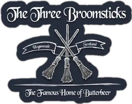 Harrypotter Hp Thethreebroomsticks Threebroomsticks But Três Vassouras Harry Potter Logo Png Harry Potter Logo Png