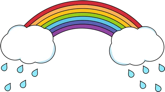 Rain Cloud Clipart Rain Rainbow Clipart Png Rain Cloud Png