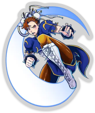 Chun Cartoon Png Chun Li Png