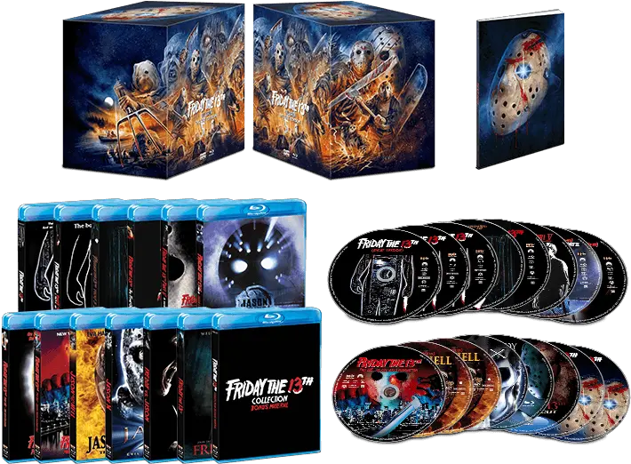 Friday The 13th Collection Scream Factory Friday The 13th Box Set Png Friday The 13th Logo Png