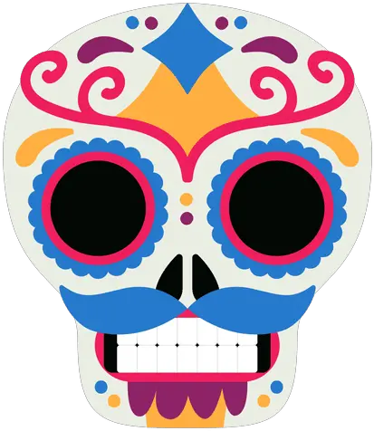 Mexico Skull Dead Day Imagenes Dia Del Muerto Png Mexico Png