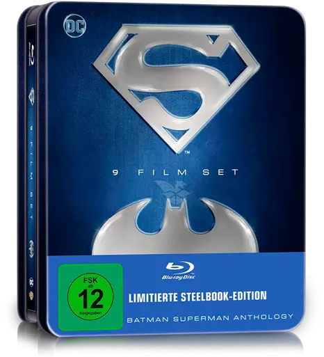 How To Get Batmansuperman Anthology Blu Ray For Almost Dvd Png Bluray Logo