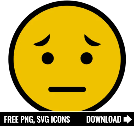 Emoticons Smileys Emoji Png Svg Icons Tian Yian Cafe Restaurant Taman Miharja Sad Smiley Icon