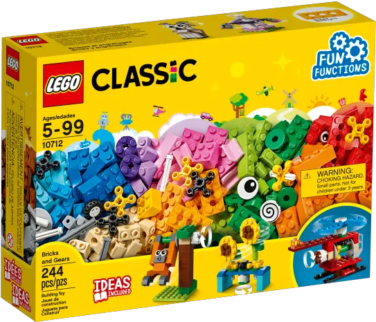 Lego Classic 10712 Bricks And Gears Lego Classic 10712 Png Lego Brick Png