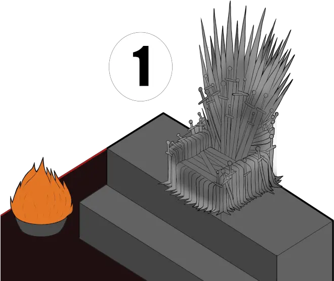 Iron Throne Png Horizontal Iron Throne Png