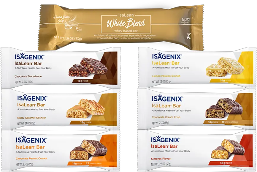 Isalean Bar Isagenix Bars Png Kind Bars Logo