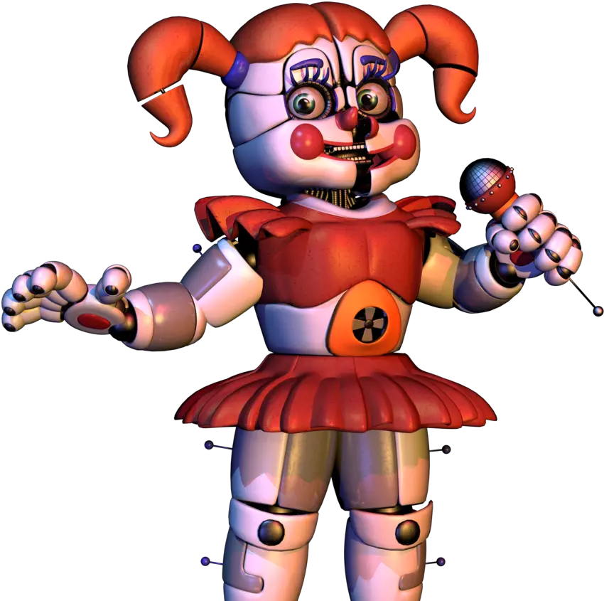 Transparent Fnaf Baby Circus Baby Fnaf Sister Location Png Fnaf Png