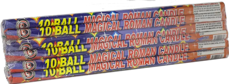 Download Hd 10 Ball Magical Roman Candle Sparkler Banner Png Sparkler Png