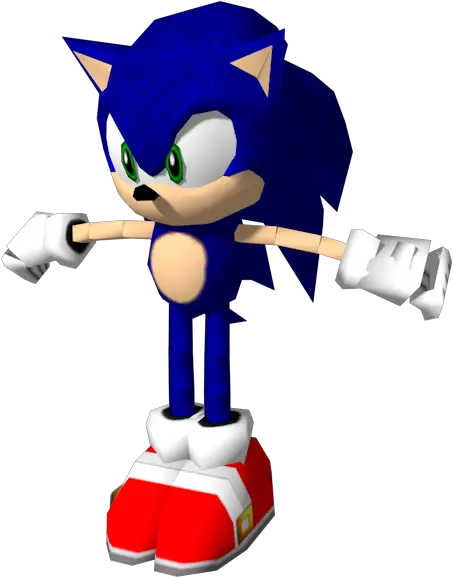 Sonic Adventure Review U2014 Gamer Views Sonic Adventure Sonic Model Png Sonic Png