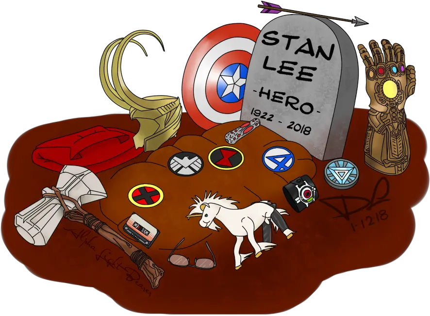 Alphalightbearer Art Stan Lee Png Stan Lee Png