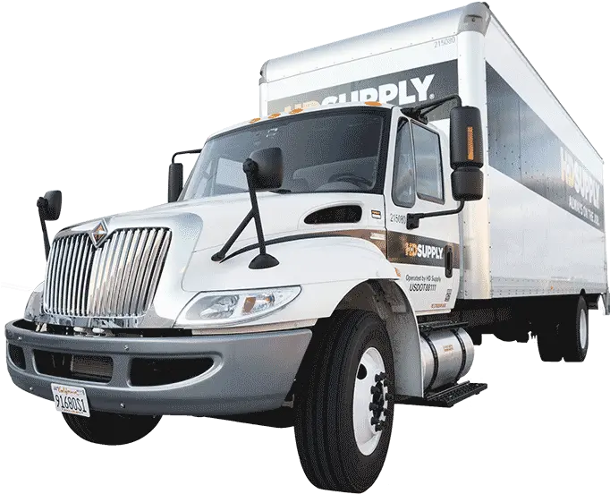 Delivery Services Hd Supply Commercial Vehicle Png Delivery Truck Png