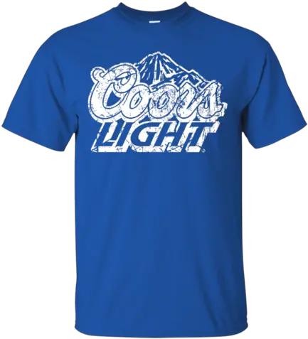 Coors Light Beer T Shirt Shirts Beer Party Tees Vintage Beer Short Sleeve Png Miller Coors Logos