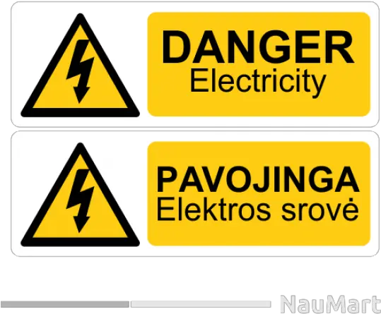 Danger Electricity Warning Sign Sticker Decal Danger Electricity Png Danger Sign Png