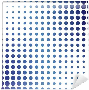 Blue Halftone Dots Self Adhesive Wall Mural U2022 Pixers We Live To Change Momo R3000 Png Comic Dots Png