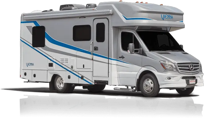 Renegade Vienna Mercedes Mercedes Benz Sprinter Motorhome Rv White Blue Png Rv Png