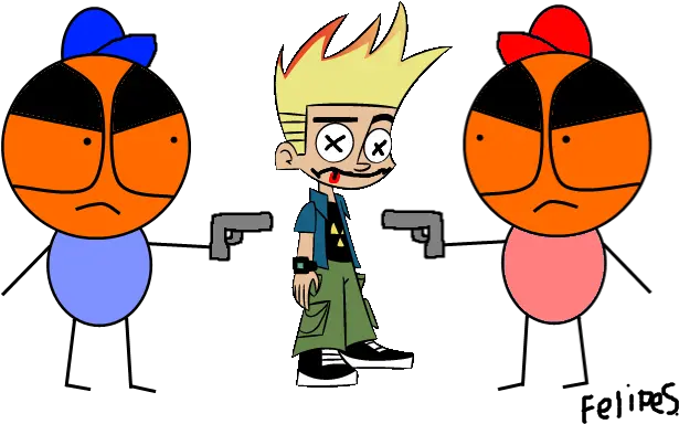 Biff Tannen O0ospookyboi0o0 Twitter Cartoon Network Johnny Test Png Johnny Test Png