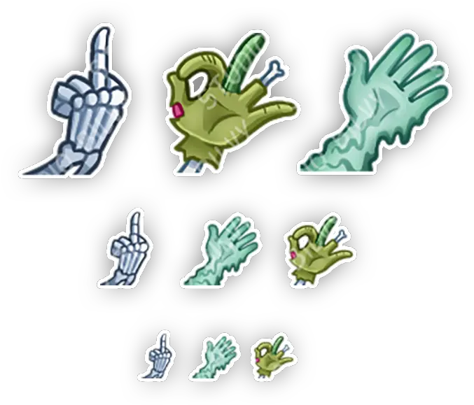 Premade Emotes Halloween Hands Sign Language Png Twitch Emotes Transparent