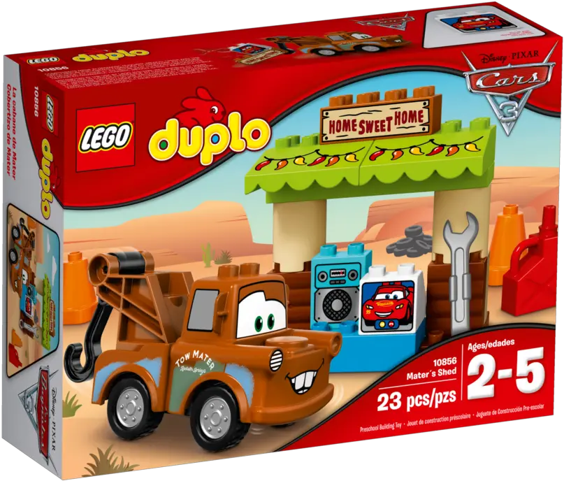 10856 Maters Shed Lego Cricchetto Istruzioni Png Mater Png