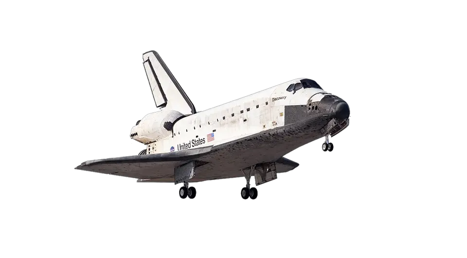 Transparent Background Space Shuttle Png Spaceship Transparent