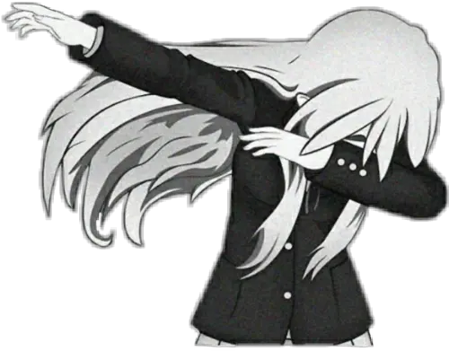 Dab Girl Anime Animegirl Pro Cute Png Anime Dab Png Dab Png