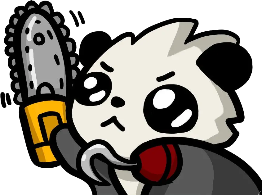 Pandachainsaw Discord Emoji Panda Emoji Discord Png Panda Emoji Png