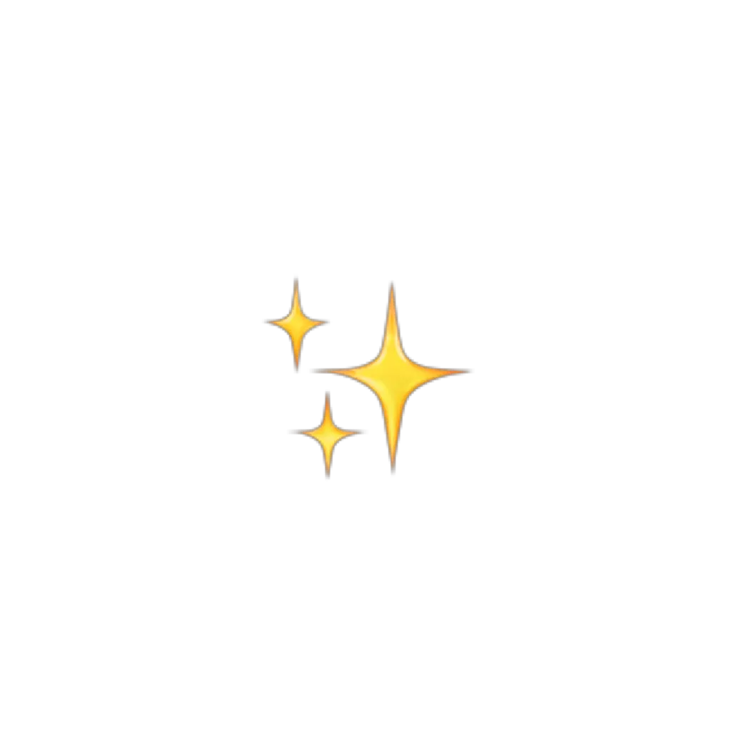 Gold Star Sticker Png Transparent Sparkle Emoji Apple Golden Stars Png