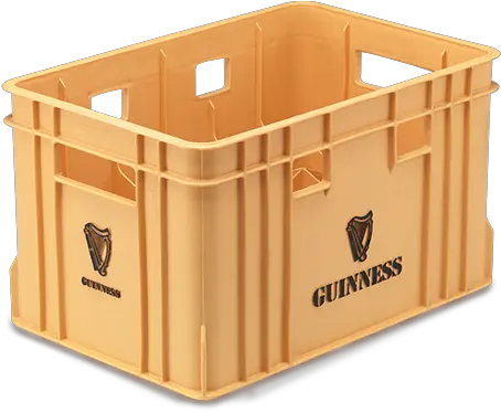 Guinness Beer Crate Box Plastic Png Guinness Plastic Box Crate Png