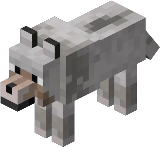 Animais Minecraft Png Transparent Images Clipart Vectors Minecraft Dog Minecraft Block Png