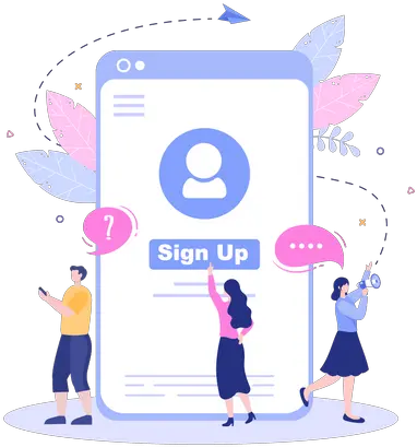 Best Premium User Sign Up Illustration Download In Png Sign Up Illustration In Png Sign Up Icon Png