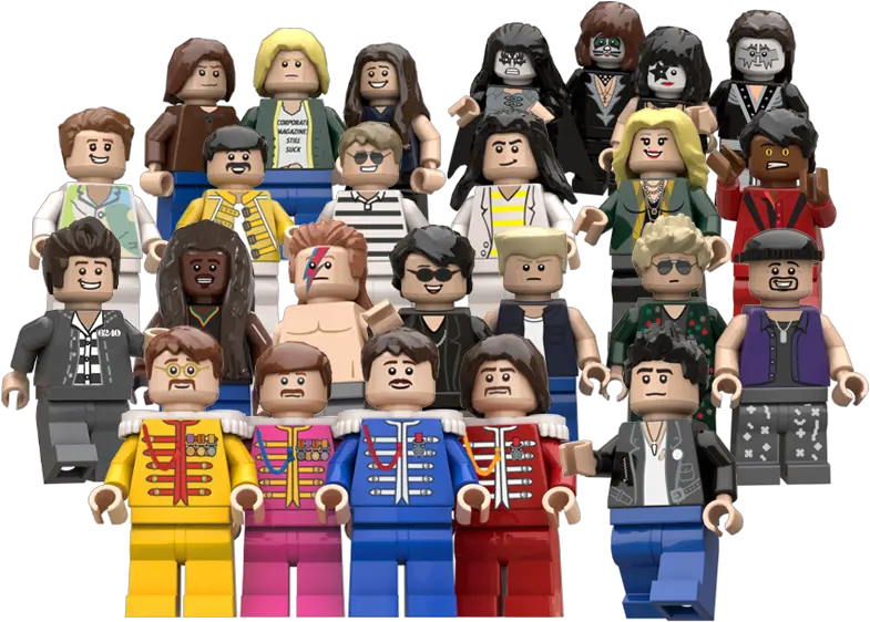 Rockinu0027 Bricks The Home Of Rock Stars Minifigs Fictional Character Png Legos Icon