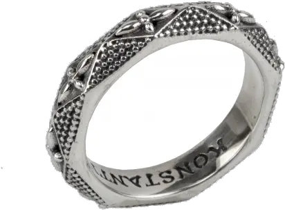 Konstantino Penelope Etched Diamond Titanium Ring Png Diamond Pattern Png