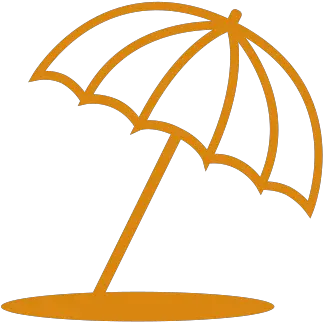 Beach Icon Umbrella Girly Png Umbrella Icon Png