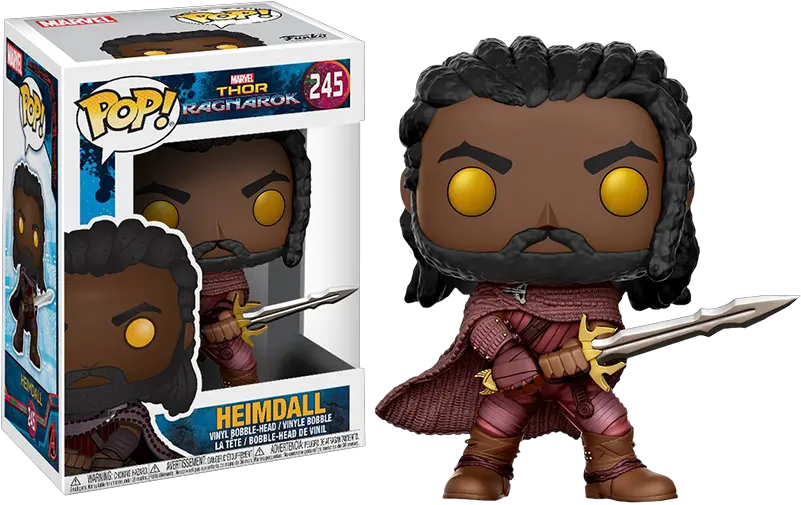 Pop Marvel Thor Ragnarok Heimdall Heimdall Pop Png Thor Ragnarok Png