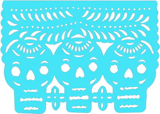 Day Of The Dead Sf Papel Picado Png Dia De Los Muertos Png