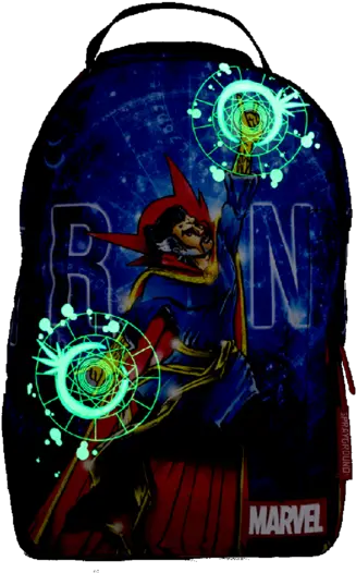 Download Sprayground Dr Strange Full Size Png Image Pngkit Backpack Dr Strange Transparent