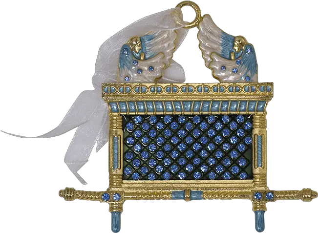 Blue Enameled Ark Of The Covenant Wall Hanging Png Icon