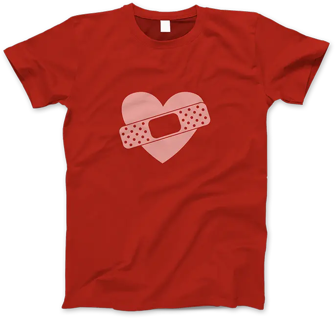 Band Aid Heart Tshirt Gymnastics Coach T Shirt Png Bandaid Png