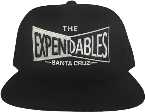 Vintage Bow Snapback Unisex Png Expendables Logo