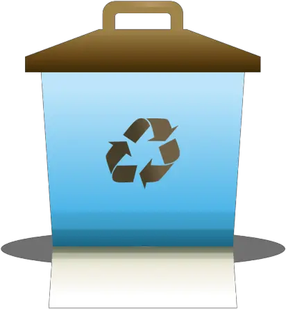 Blue Recycling Container Png Svg Clip Art For Web Recycle Bin Icon