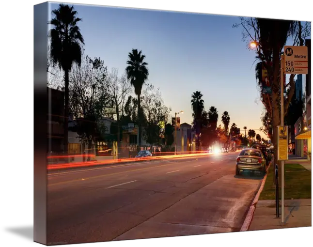 Ventura Blvd Street Png Light Streak Png